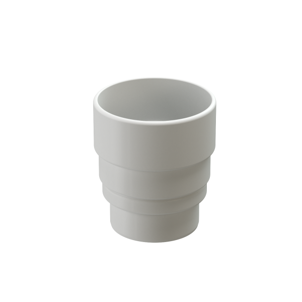 Муфта-переходник Docke Lux ПВХ Пломбир купить в Сергиевом Посаде