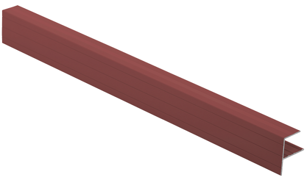 F-профиль Grinder закрывающий красный купить в Сергиевом Посаде