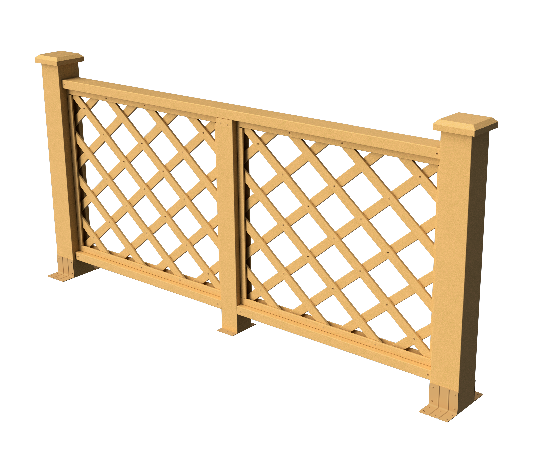 Ограждения декоративное ДПК GRINDERDECO Ламбет песчаник купить в Сергиевом Посаде