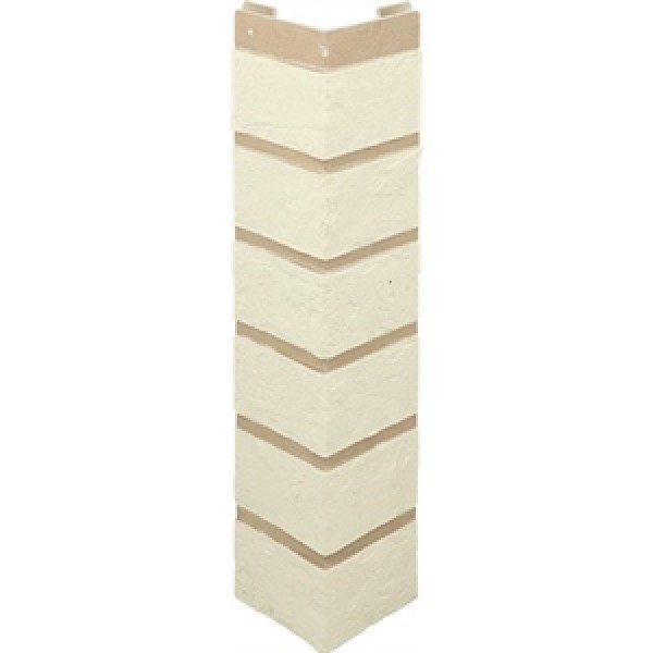 Наружный угол кирпич (белый), 0,47 х 0,1м 1 купить в Сергиевом Посаде