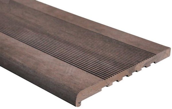 Ступень ДПК Outdoor Havana/Вельвет полнотелая коричневая микс купить в Сергиевом Посаде