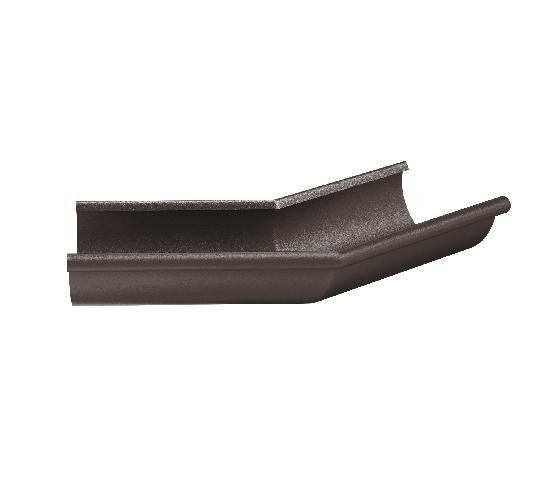 Водосток Aquasistem, Система 150/100 - Угол желоба, наружный 135° RR 32 Тёмно-коричневый matt купить в Сергиевом Посаде