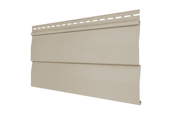 Виниловый сайдинг Tecos - корабельный брус, бежевый  купить в Сергиевом Посаде