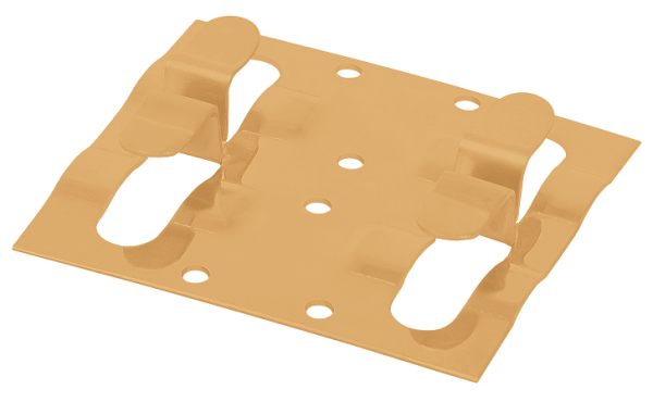 Кляймер рядный Grinder для монтажа наличника бежевый купить в Сергиевом Посаде