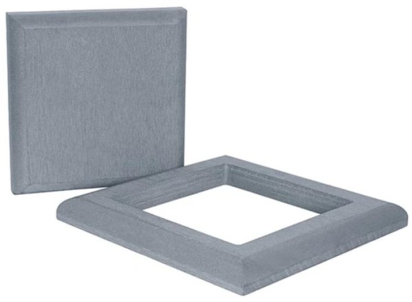 Комплект крышка и юбка ДПК для столба Polivan SINGARAJA серый купить в Сергиевом Посаде