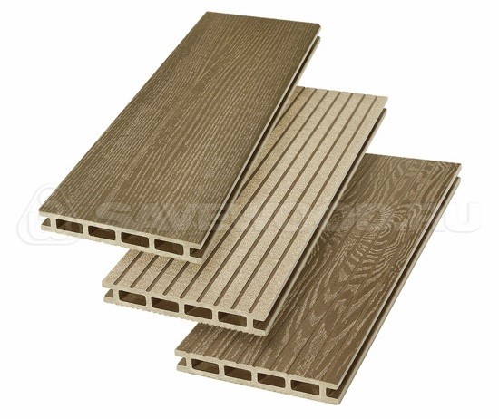 Террасная доска из ДПК SW Carpinus (R) — двухсторонняя тик купить в Сергиевом Посаде