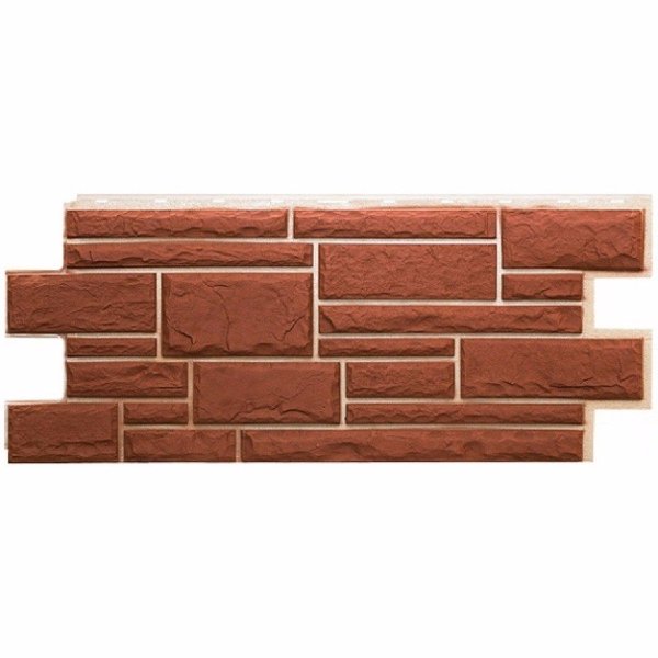 Фасадная панель Техоснастка, Камень Дикий, Коричневый купить в Сергиевом Посаде