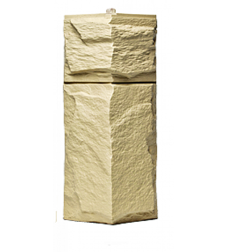 Угол T-Сайдинг-Гранит Леон Желтый купить в Сергиевом Посаде