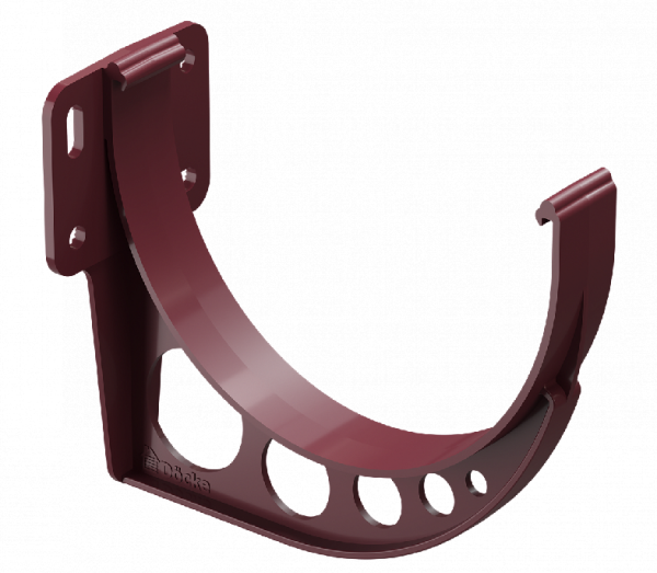 Кронштейн желоба ПВХ Docke STANDART красный купить в Сергиевом Посаде