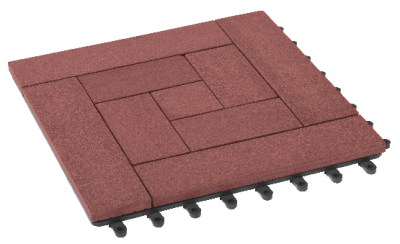 Модульный паркет ДПК GRINDERDECO Люкс 10 Мербау