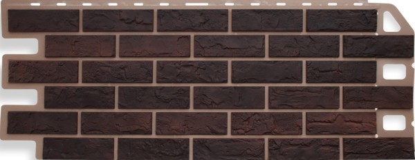 Фасадная панель Цокольный сайдинг Альта-профиль - коллекция "кирпич", кирпич жженый купить в Сергиевом Посаде