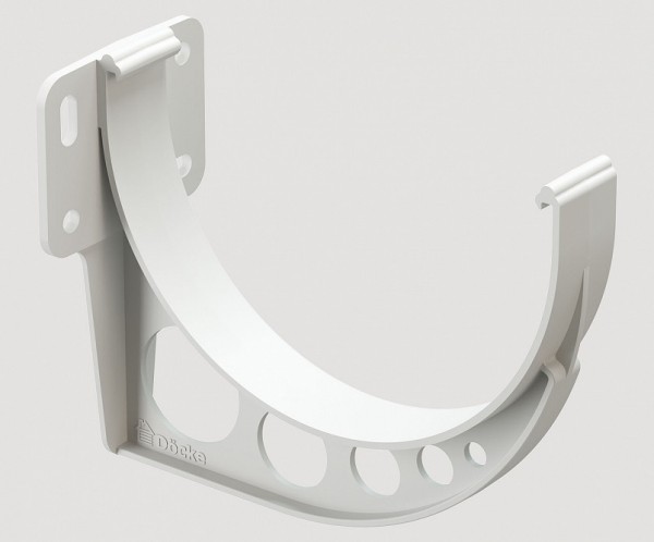 Кронштейн желоба ПВХ Docke STANDART пломбир купить в Сергиевом Посаде