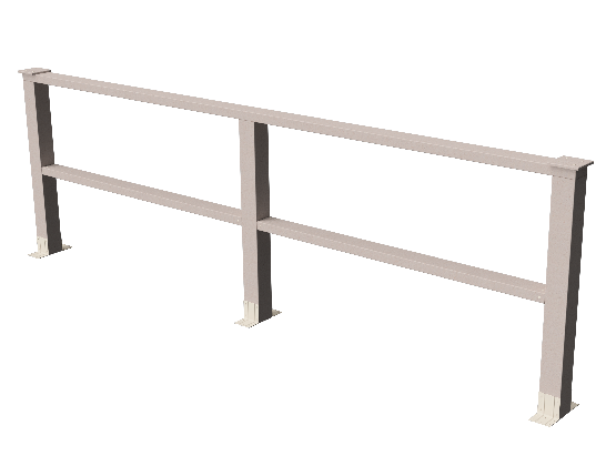 Ограждения декоративное ДПК GRINDERDECO Ковбойская изгородь выбеленый дуб купить в Сергиевом Посаде