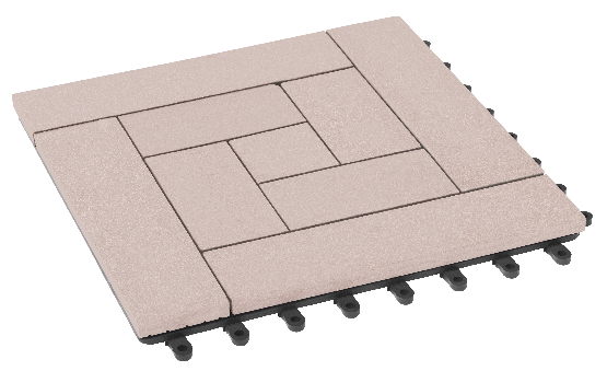 Модульный паркет ДПК GRINDERDECO Люкс 10 Выбеленный дуб купить в Сергиевом Посаде