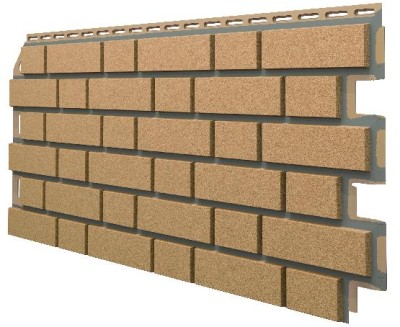 Фасадная панель VOX Clinker Горчица