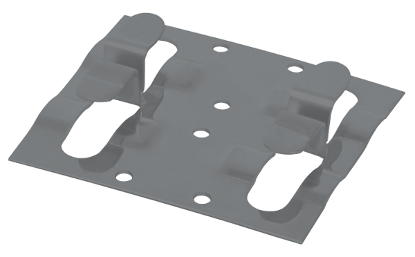 Кляймер рядный Grinder для монтажа наличника серый купить в Сергиевом Посаде