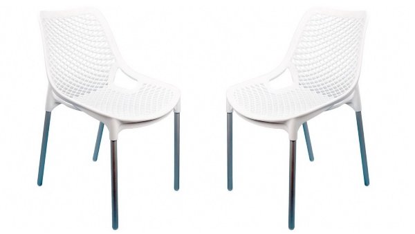 Стулья для уличных кафе белые купить в Сергиевом Посаде