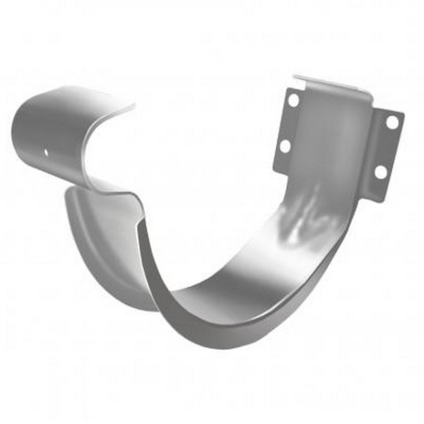 Водосток Grand Line 125x90 – Держатель желоба RAL 9003 купить в Сергиевом Посаде