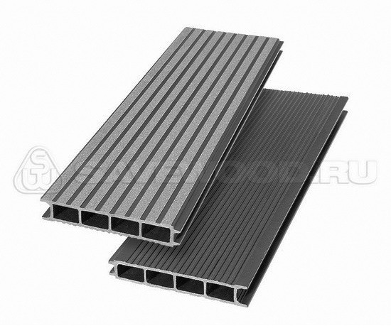 Террасная доска из ДПК SW Ulmus «SaveWood» графит купить в Сергиевом Посаде