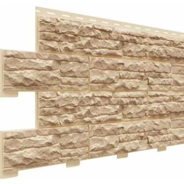 Фасадная панель Доломит Скалистый риф Люкс Карамель купить в Сергиевом Посаде