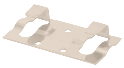 Кляймер стартовый Grinder для монтажа наличника белый