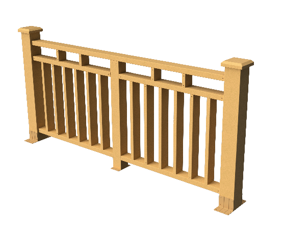 Ограждения декоративное ДПК GRINDERDECO Европа песчаник купить в Сергиевом Посаде