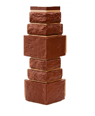 Угол T-Сайдинг-Дикий Камень Коричневый купить в Сергиевом Посаде