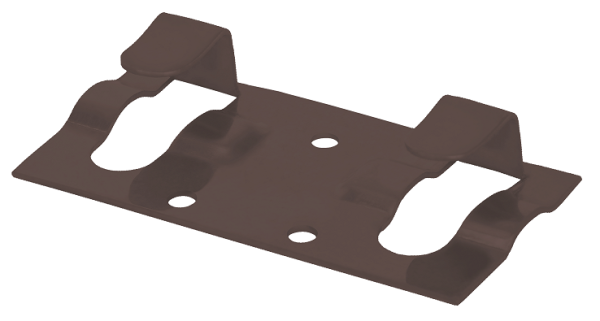 Кляймер стартовый Grinder для монтажа наличника коричневый купить в Сергиевом Посаде