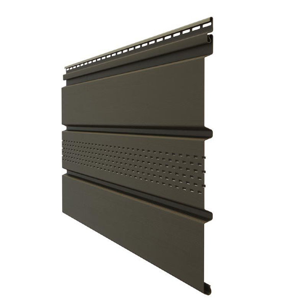 Софит с центральной перфорацией коричневый купить в Сергиевом Посаде