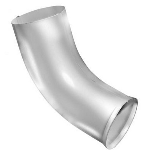 Водосток Grand Line 125x90 – Колено сливное RAL 9003 купить в Сергиевом Посаде