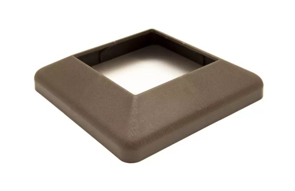 Крышка нижняя ПВХ для столба Deckart 125х125 Венге купить в Сергиевом Посаде