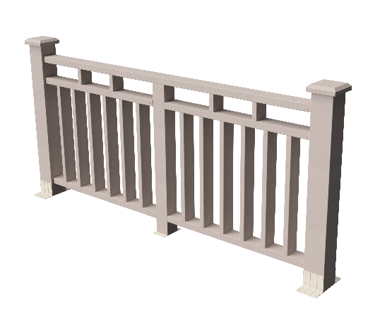 Ограждения декоративное ДПК GRINDERDECO Европа выбеленый дуб купить в Сергиевом Посаде