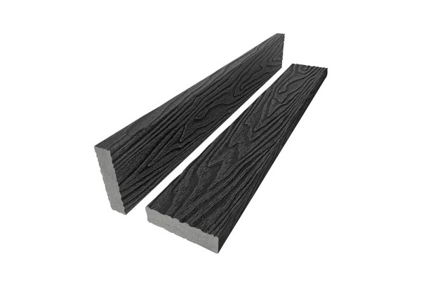 Брус лавочный 3D-тиснение 20х80 Графит купить в Сергиевом Посаде