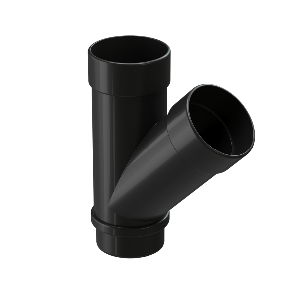 Тройник 45° Docke Lux ПВХ - Карбон купить в Сергиевом Посаде