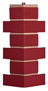 Угол T-Сайдинг - Кирпич Модерн Красный купить в Сергиевом Посаде