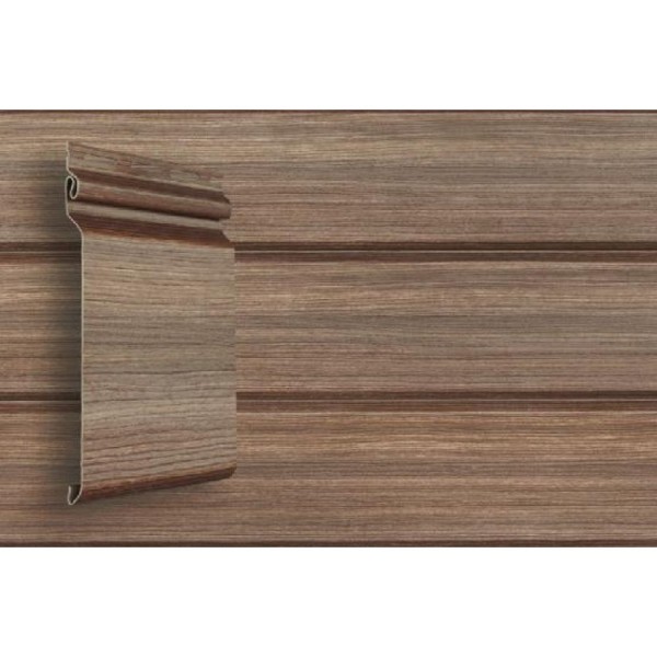 Виниловый сайдинг Grand Line Natural-Брус Tundra - Кедр купить в Сергиевом Посаде