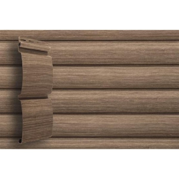 Виниловый сайдинг Grand Line Tundra Блок-хаус - Кедр купить в Сергиевом Посаде