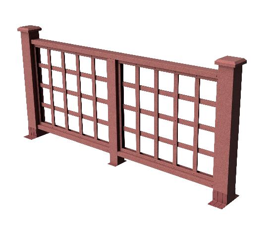 Ограждения декоративное ДПК GRINDERDECO Дувр мербау купить в Сергиевом Посаде