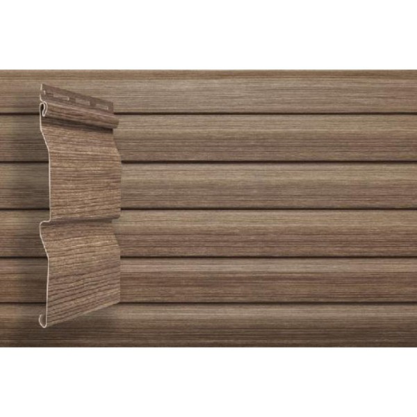 Виниловый сайдинг Grand Line Tundra Корабельная доска 3.00м - Кедр купить в Сергиевом Посаде