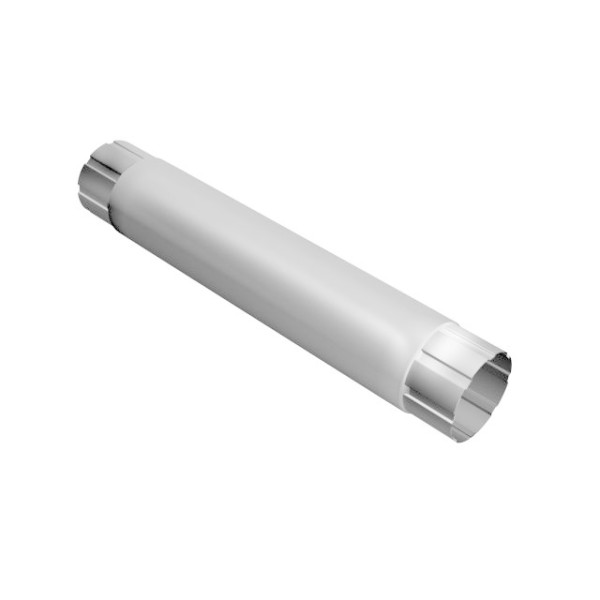 Водосток Grand Line 125x90 – Труба водосточная 1м RAL 9003 купить в Сергиевом Посаде