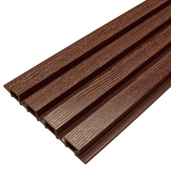 Фасадная доска из ДПК Faynag Wood Рейка Шоколад купить в Сергиевом Посаде