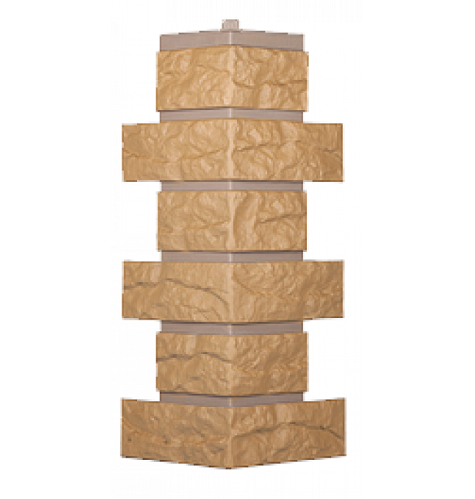 Угол T-Сайдинг-Кирпич Лондон Брик Бежевый купить в Сергиевом Посаде