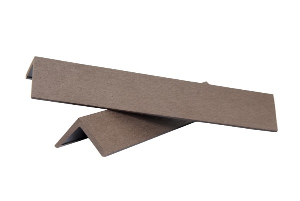 Уголок ДПК завершающий шлифованный SINGARAJA коричневый купить в Сергиевом Посаде
