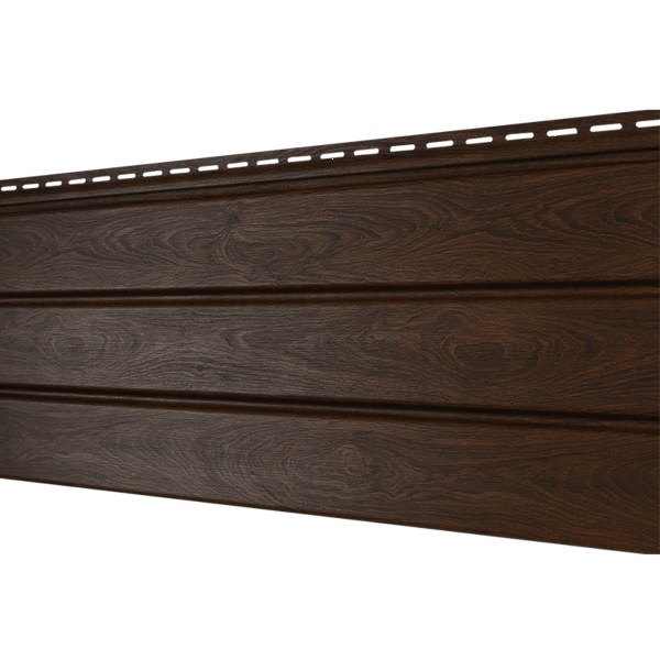 Софит Ю-Пласт без перфорации, Орех тёмный купить в Сергиевом Посаде