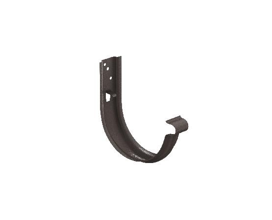 Водосток Aquasistem, Система 125x90 - Крюк универсальный с комплектом крепления RR 32 Тёмно-коричневый matt купить в Сергиевом Посаде