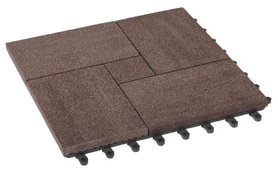 Модульный паркет ДПК GRINDERDECO Люкс 7 Шоколад купить в Сергиевом Посаде