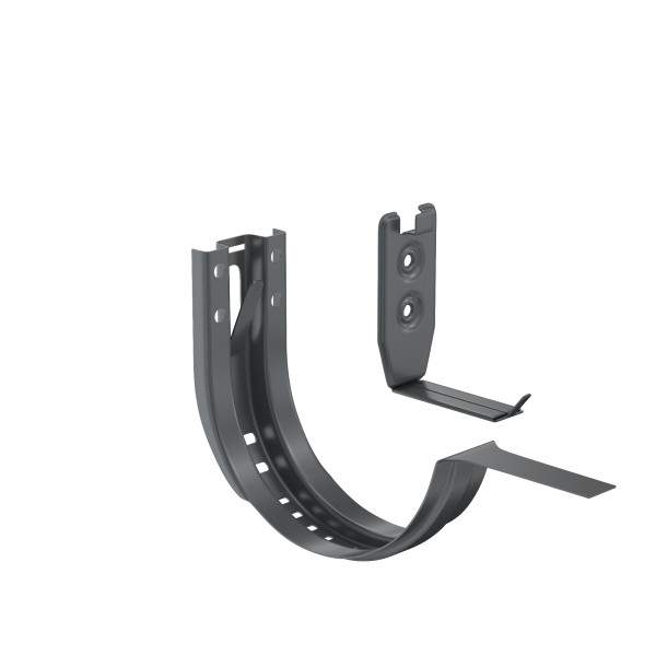 Водосток Aquasistem, система 150x100 - Крюк крепления желоба короткий регулируемый RR 23 Маренго купить в Сергиевом Посаде