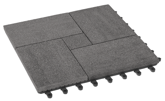 Модульный паркет ДПК GRINDERDECO Люкс 7 Серый базальт купить в Сергиевом Посаде