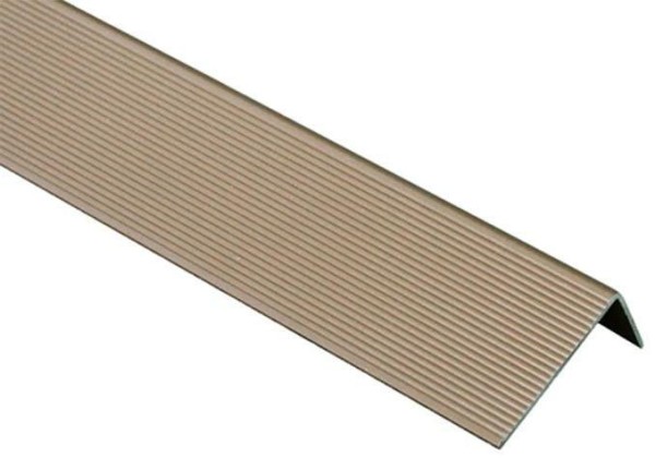 Угол завершающий алюминиевый KRONEX 51,5x30x3000 мм. дуб купить в Сергиевом Посаде