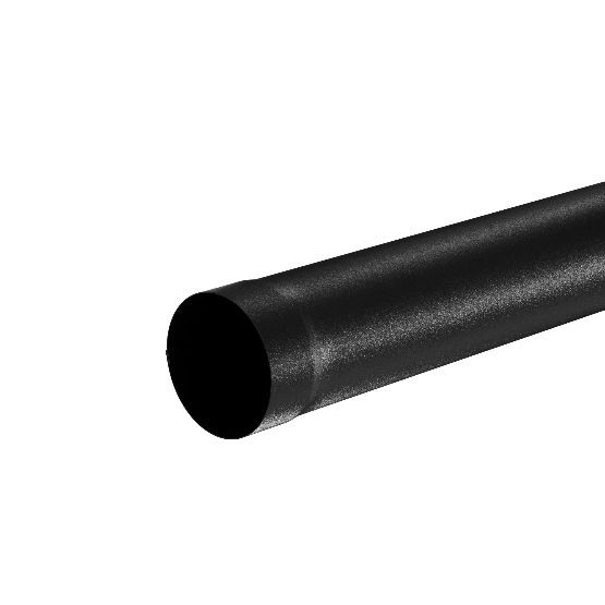 Водосток Aquasistem, система 125x90 - Труба водосточная 3.00м RAL 9005 Чёрный купить в Сергиевом Посаде